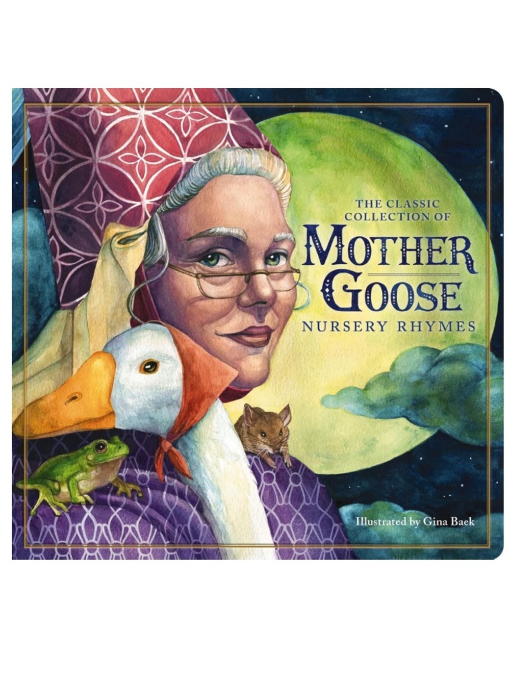 Mother Goose Nursery Rhymes  Hardcover Children’s Board Book